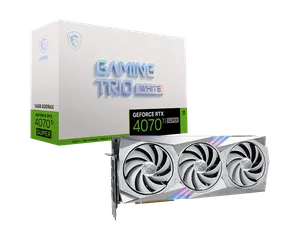 GeForce RTX 4070 Ti SUPER 16G GAMING TRIO WHITE